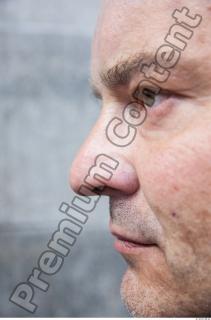 Caucasian man nose reference 0001